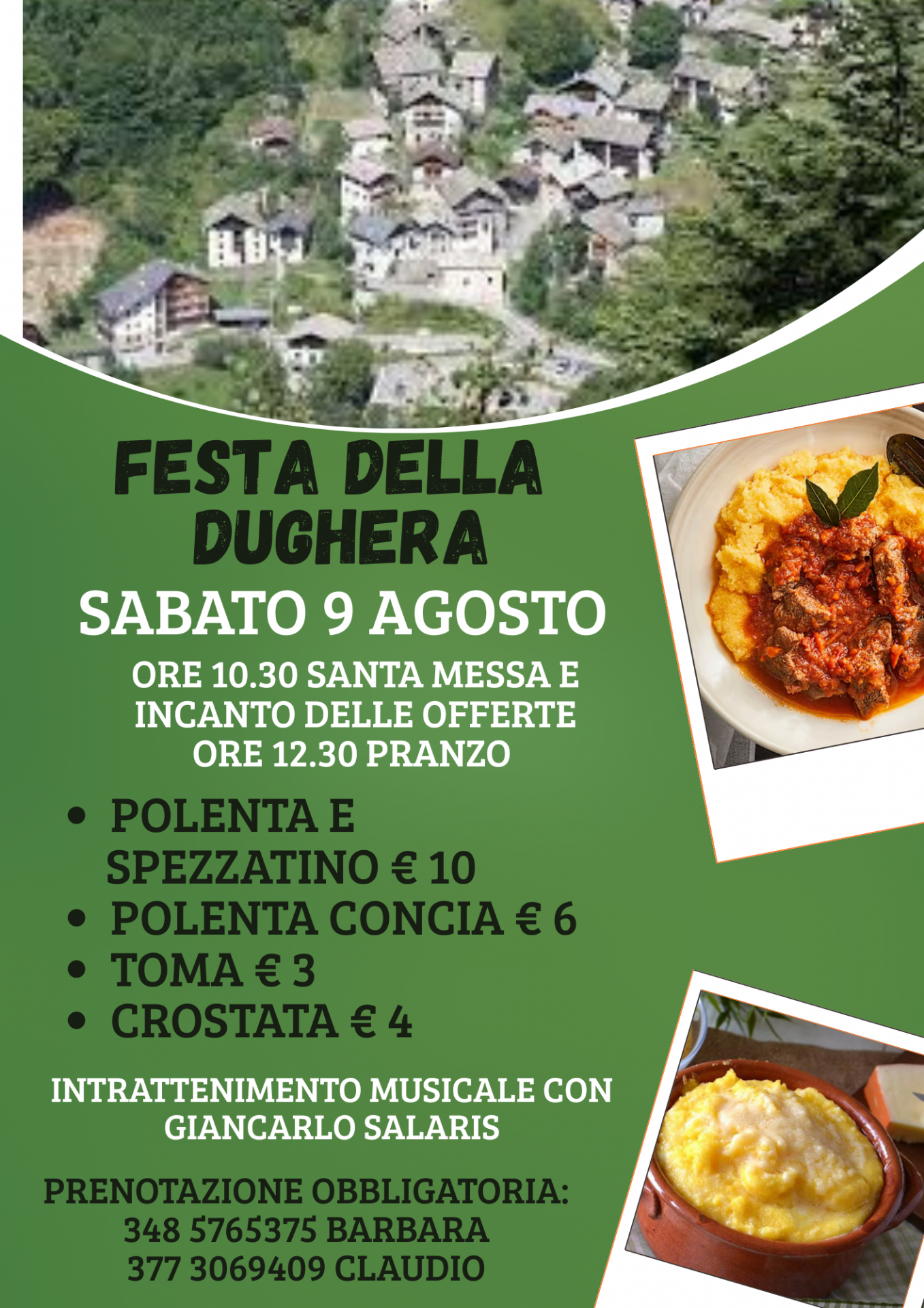 Festa della Dughera - 9 agosto