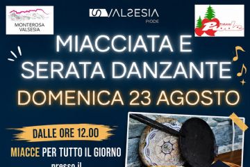 Miacciata e serata danzante - 23 agosto
