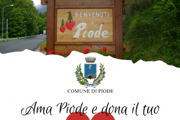 Ama Piode: dona il tuo 5x1000 al Comune di Piode, 2024