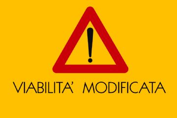 Attenzione, viabilità modificata