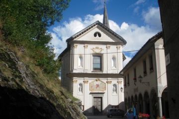 Vista della Parrocchiale Santo Stefano